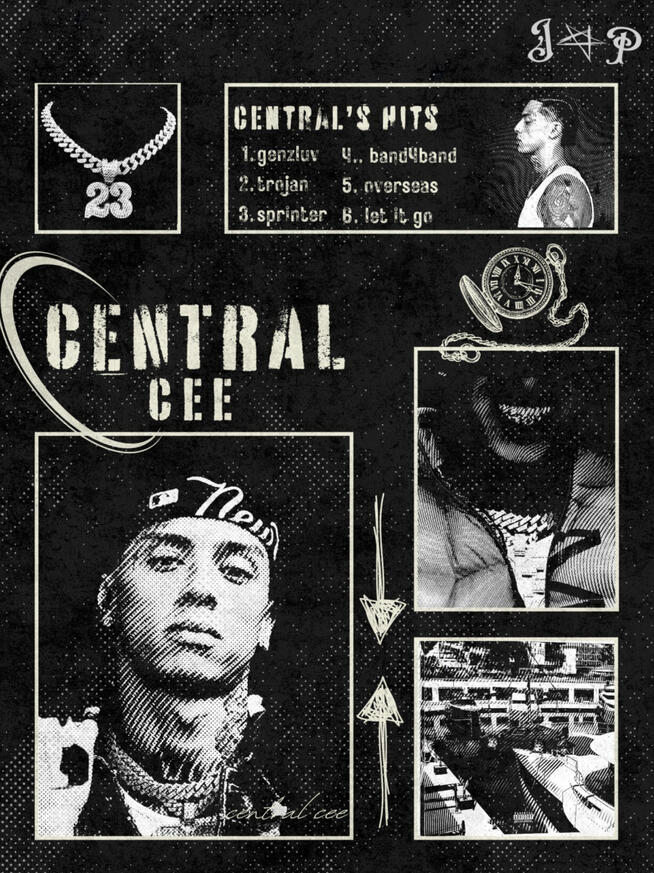 Central Cee Promotion Poster